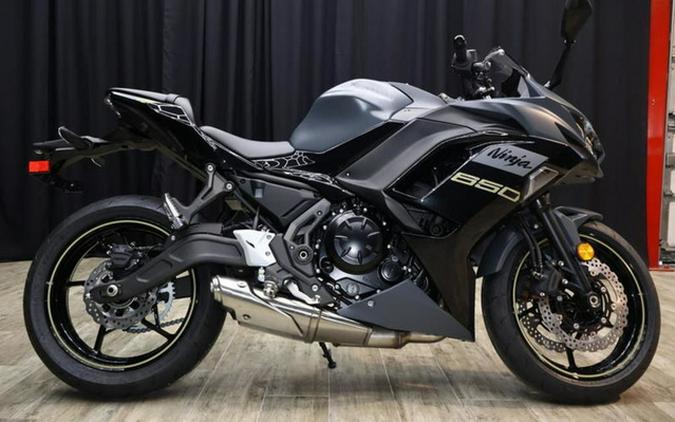 2024 Kawasaki Ninja 650 Metallic Matte Dark GrayMetallic Spark