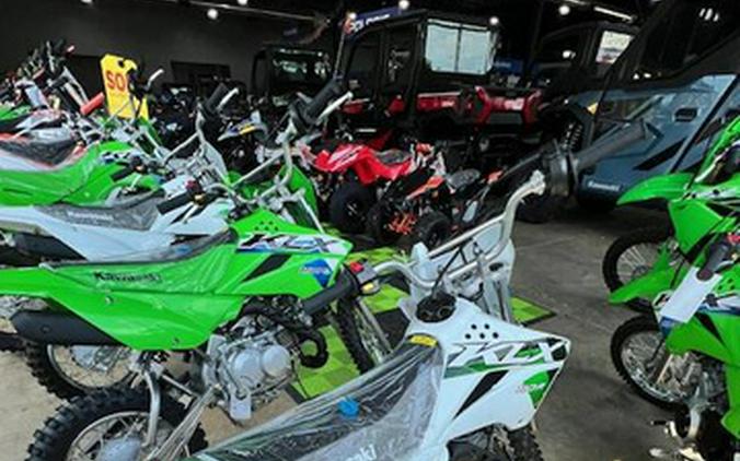 2026 Kawasaki KLX 110R WHITE