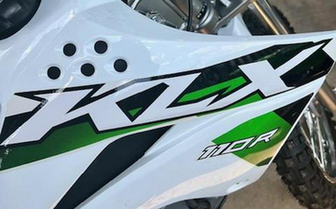 2026 Kawasaki KLX 110R WHITE