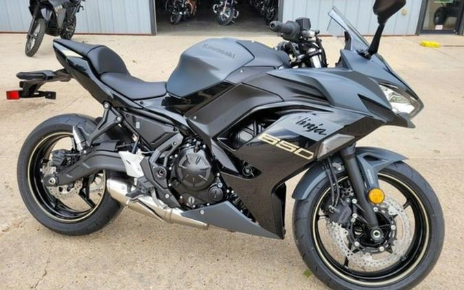 2024 Kawasaki Ninja 650 ABS Metallic Matte Dark Gray/Metallic S