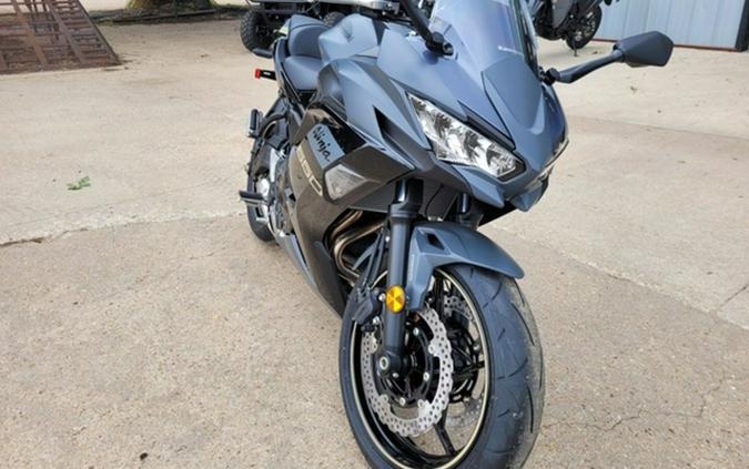 2024 Kawasaki Ninja 650 ABS Metallic Matte Dark Gray/Metallic S