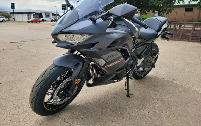 2024 Kawasaki Ninja 650 ABS Metallic Matte Dark Gray/Metallic S