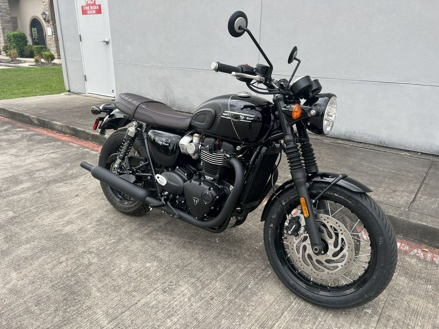 2023 Triumph Bonneville T120 Black Sapphire Black / Matte Sapphire ...