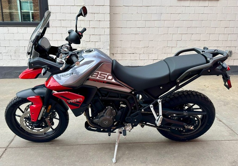 2024 Triumph Tiger 850 Sport Graphite/Diablo Red