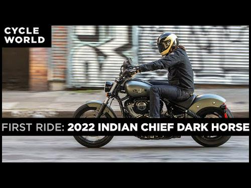 2022 Indian Chief Dark Horse First Ride