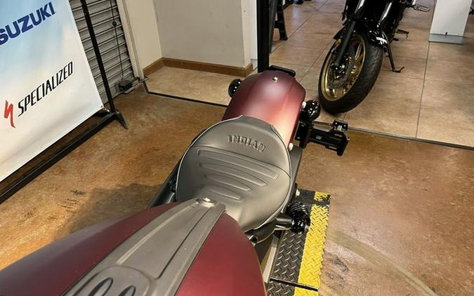 2026 Indian Scout Bobber Maroon Metallic Smoke