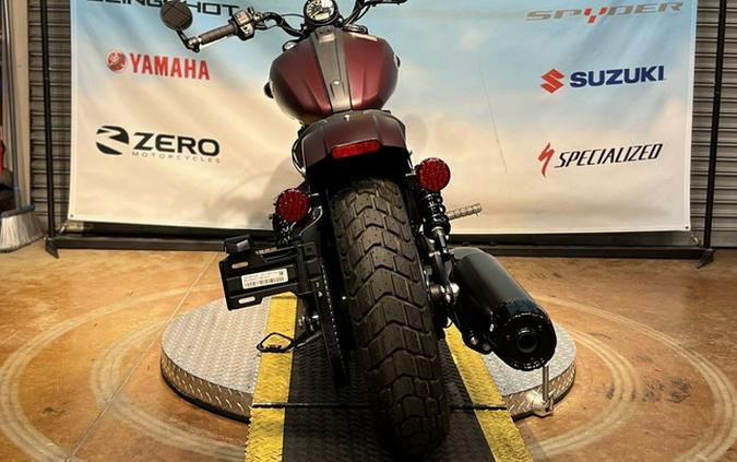 2026 Indian Scout Bobber Maroon Metallic Smoke