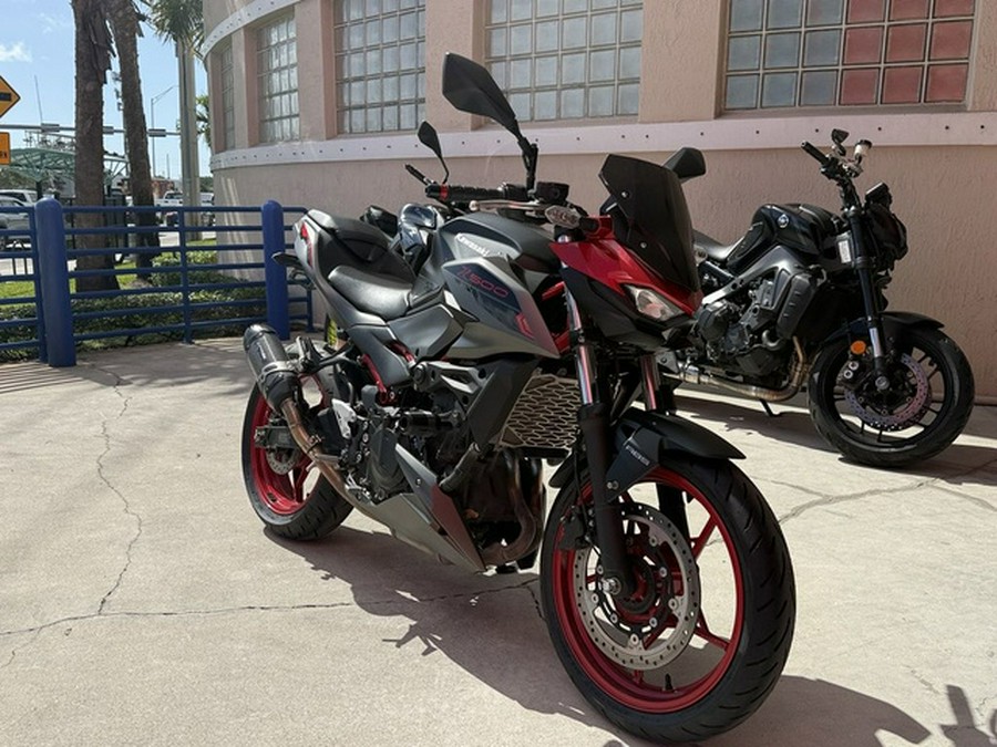 2024 Kawasaki Z500 SE ABS