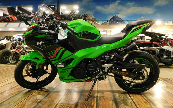 2024 Kawasaki EX500JRFBL