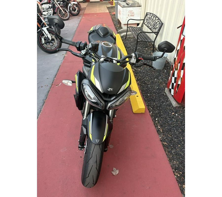 2022 Triumph Street Triple RS Matte Jet Black