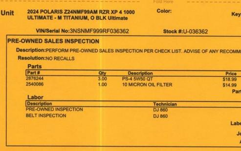 2024 Polaris® RZR XP 4 1000 Ultimate