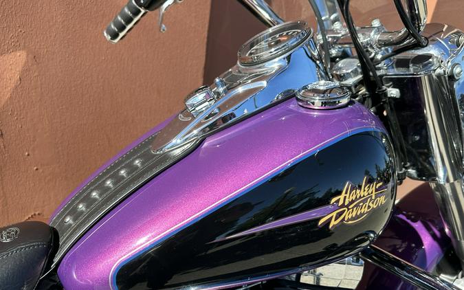 Harley-Davidson® Heritage Softail® Classic Black & Purple