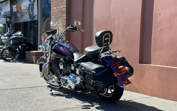 Harley-Davidson® Heritage Softail® Classic Black & Purple