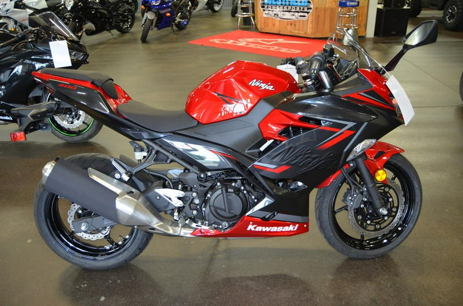 2019 Kawasaki Ninja® 400 ABS Candy Red/Metallic Dark Gray