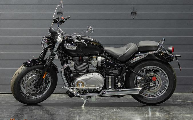 2023 Triumph Bonneville Speedmaster Jet Black