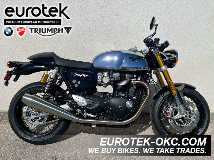 2023 Triumph Thruxton RS Chrome Edition Jet Black