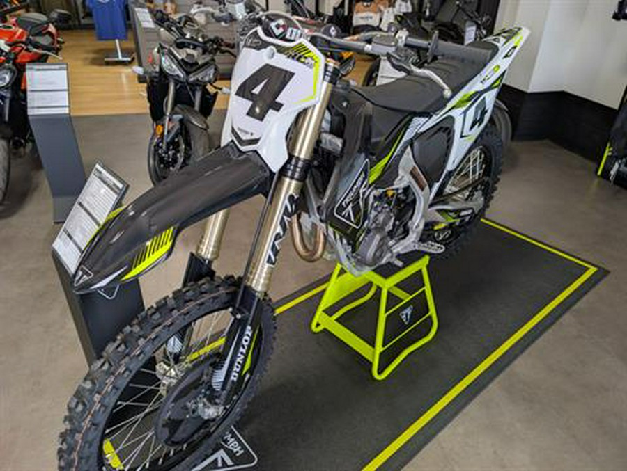 2025 Triumph TF 450-RC Edition