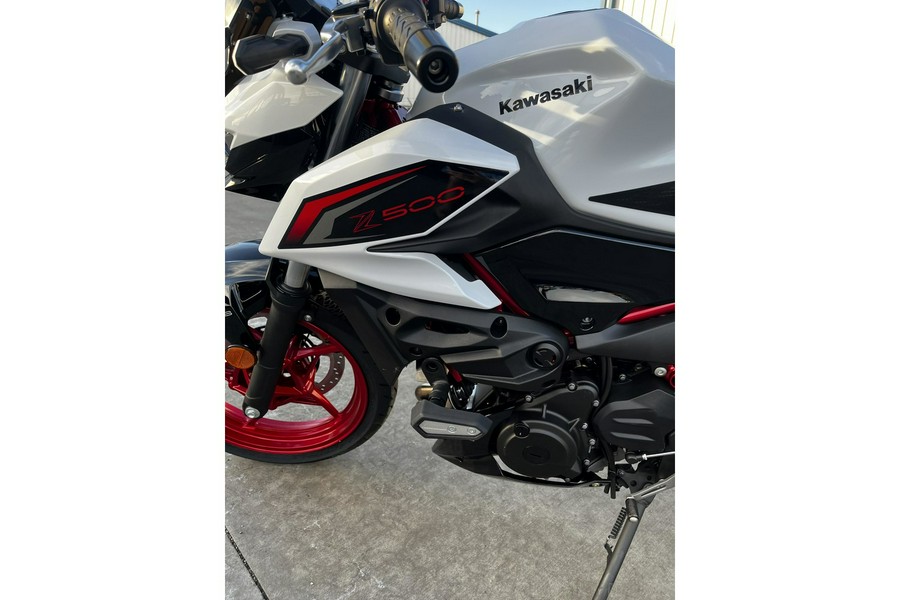 2026 Kawasaki Z500 SE ABS