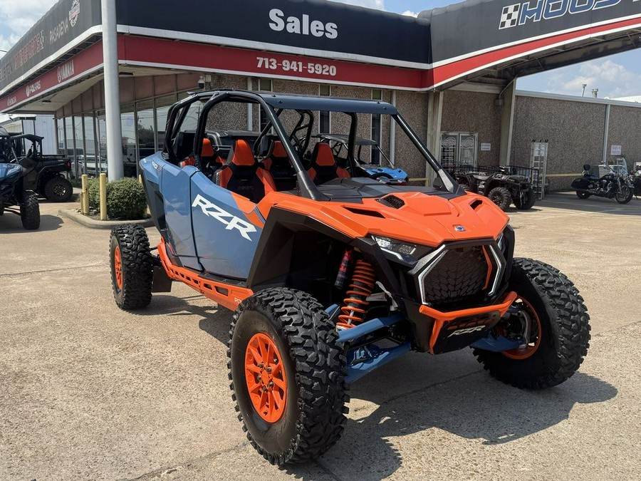 2025 Polaris® RZR Pro S 4 Ultimate Orange Burst / Zenith Blue