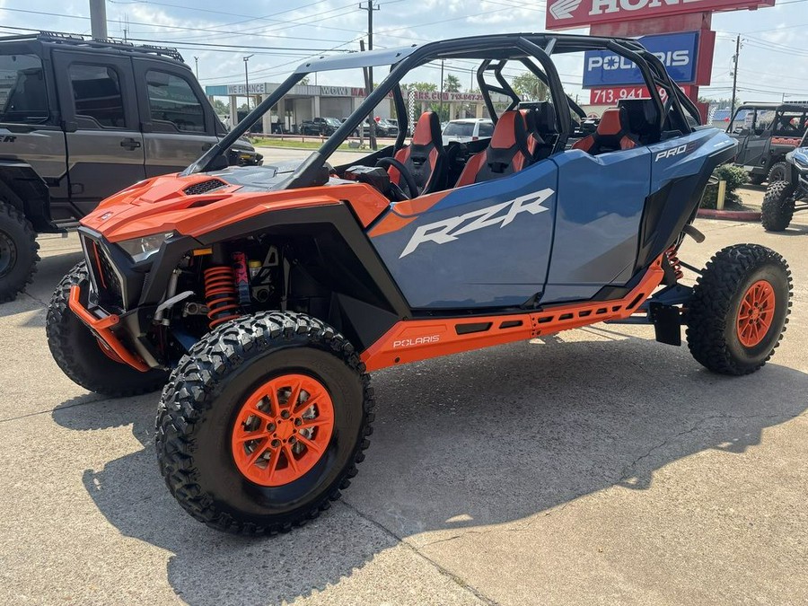 2025 Polaris® RZR Pro S 4 Ultimate Orange Burst / Zenith Blue