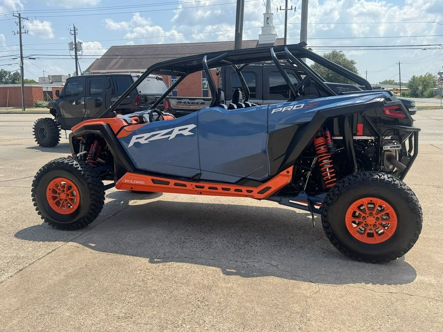 2025 Polaris® RZR Pro S 4 Ultimate Orange Burst / Zenith Blue