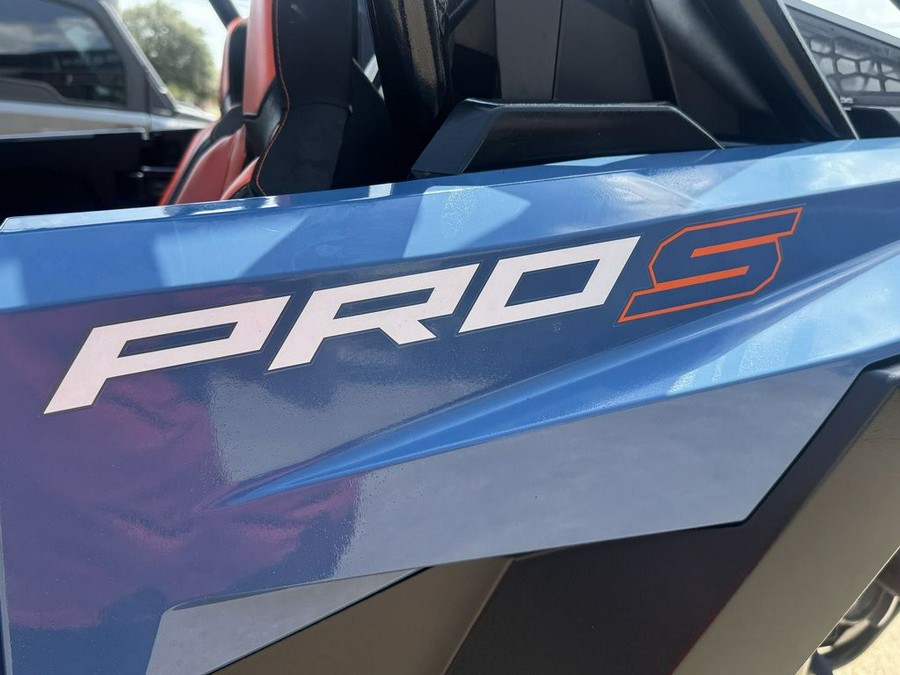 2025 Polaris® RZR Pro S 4 Ultimate Orange Burst / Zenith Blue