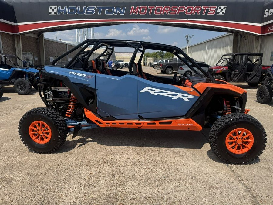 2025 Polaris® RZR Pro S 4 Ultimate Orange Burst / Zenith Blue