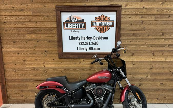 2019 Harley-Davidson® Street Bob® Wicked Red Denim FXBB