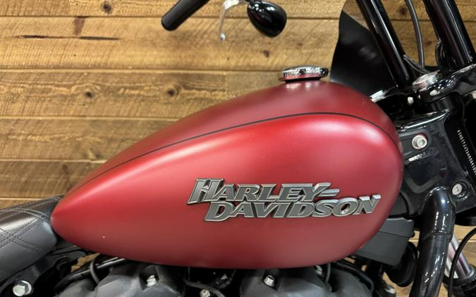 2019 Harley-Davidson® Street Bob® Wicked Red Denim FXBB
