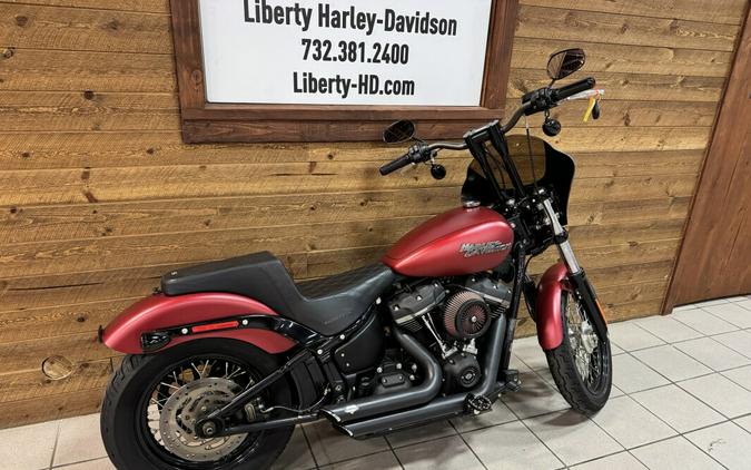 2019 Harley-Davidson® Street Bob® Wicked Red Denim FXBB