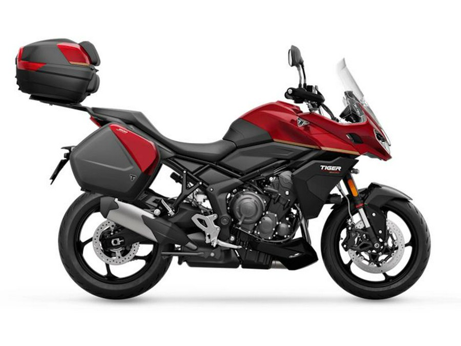 2026 Triumph Tiger Sport 800 Tour Carnival red