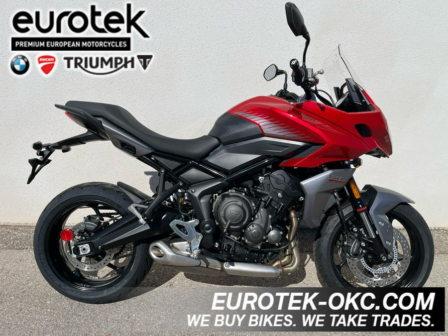 2023 Triumph Tiger Sport 660 Korosi Red / Graphite