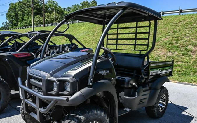 2017 Kawasaki Mule SX 4x4 XC SE