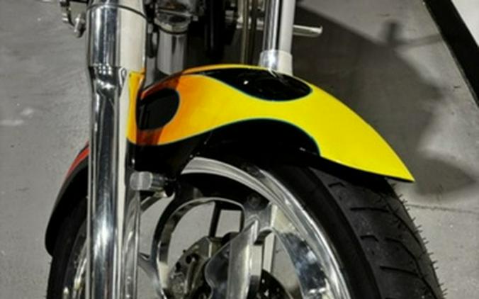 2004 Bourgets Bike Works Black Jack Ace chopper