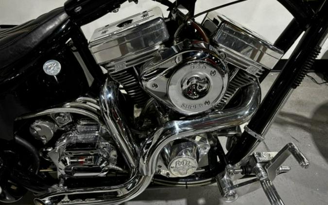 2004 Bourgets Bike Works Black Jack Ace chopper