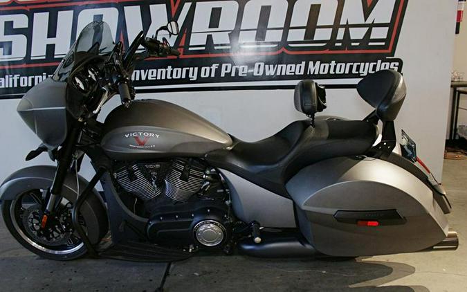 2016 Victory Motorcycles® Cross Country® Suede Titanium Metallic