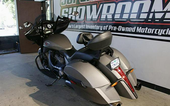 2016 Victory Motorcycles® Cross Country® Suede Titanium Metallic