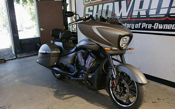 2016 Victory Motorcycles® Cross Country® Suede Titanium Metallic