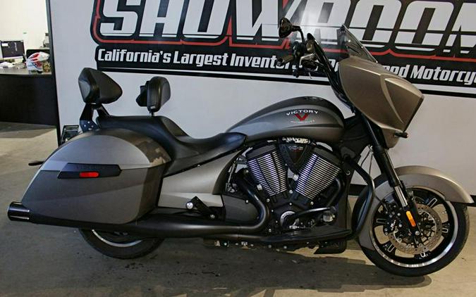 2016 Victory Motorcycles® Cross Country® Suede Titanium Metallic