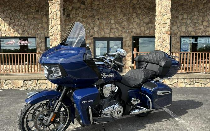 2025 Indian Motorcycle® Pursuit® Limited 112 w/PowerBand Audio Springfield Blue
