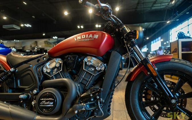 2024 Indian Motorcycle® Scout® Bobber ABS Sunset Red Smoke