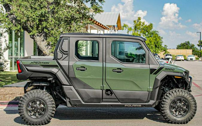 New 2024 POLARIS XPEDITION XP 5 1000 NORTHSTAR ARMY GREEN