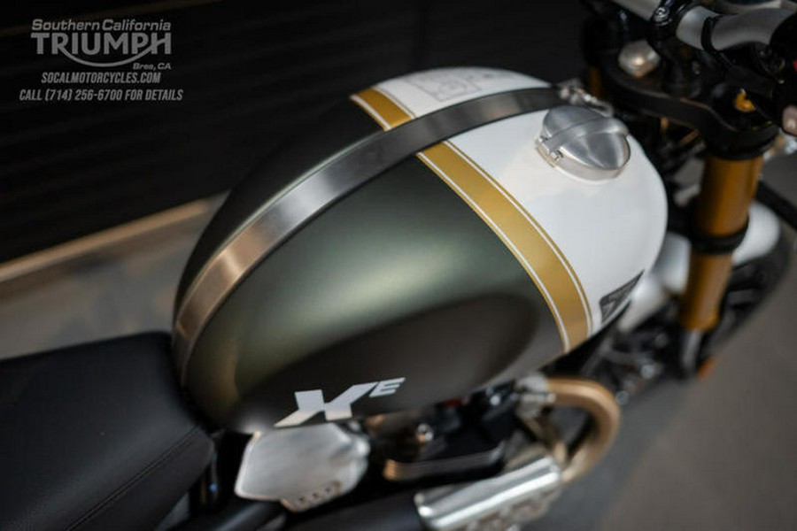 2026 Triumph Scrambler 1200 XE Matte khaki green