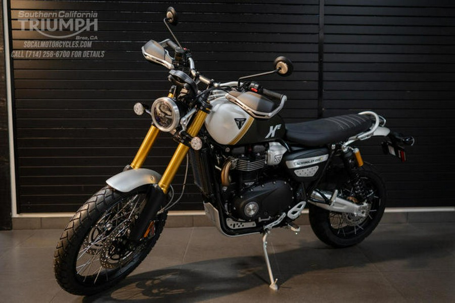 2026 Triumph Scrambler 1200 XE Matte khaki green