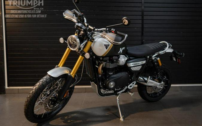 2026 Triumph Scrambler 1200 XE Matte khaki green