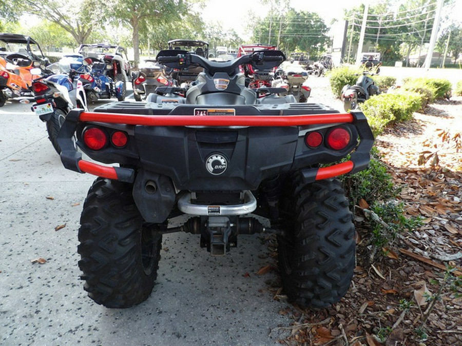 2018 Can-Am Outlander XT 650 Brushed Aluminum & Can-Am Red