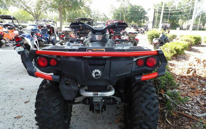 2018 Can-Am Outlander XT 650 Brushed Aluminum & Can-Am Red