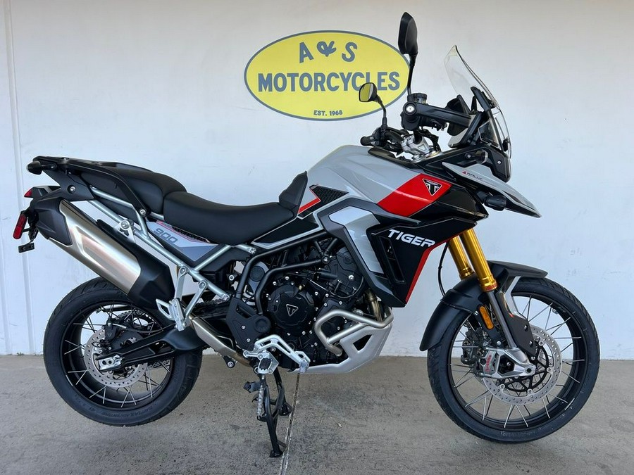 2024 Triumph Tiger 900 Rally Pro Ash Grey / Intense Orange