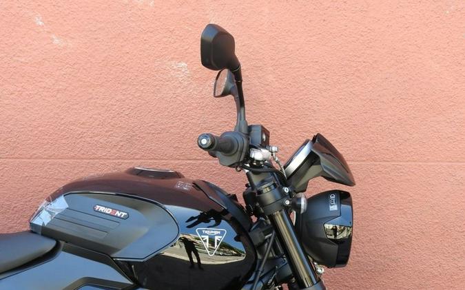 2026 Triumph Trident 800 Jet black