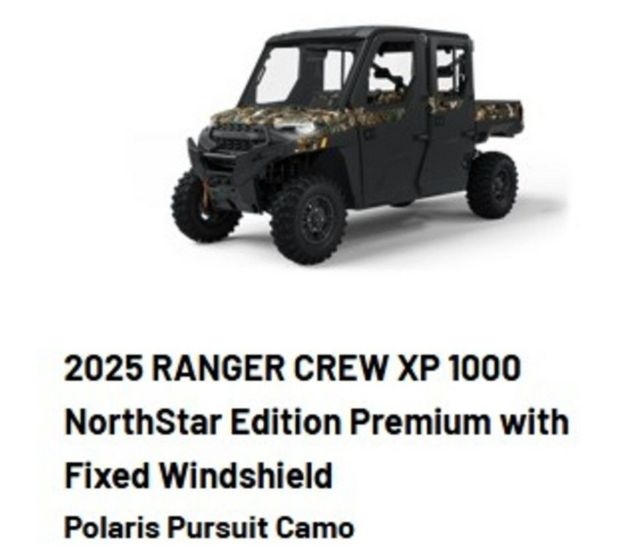 2025 Polaris® Ranger Crew XP 1000 NorthStar Edition Premium Camo